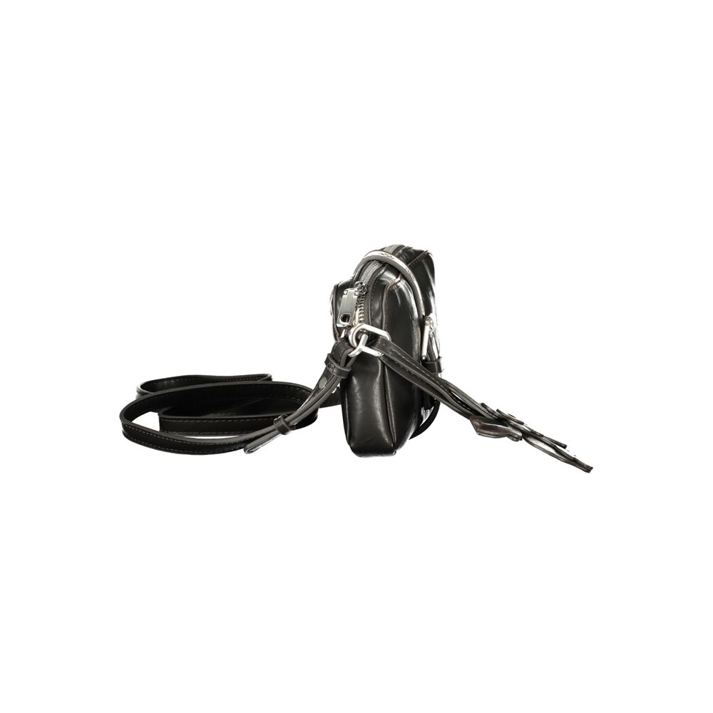 Damenhandtasche aus Polyurethan in Marrone