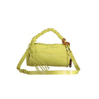 Gelbe Handtasche aus Polyethylen