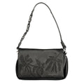 Schwarze Handtasche aus Polyethylen