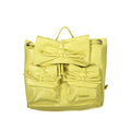 Gelber Rucksack aus Polyethylen
