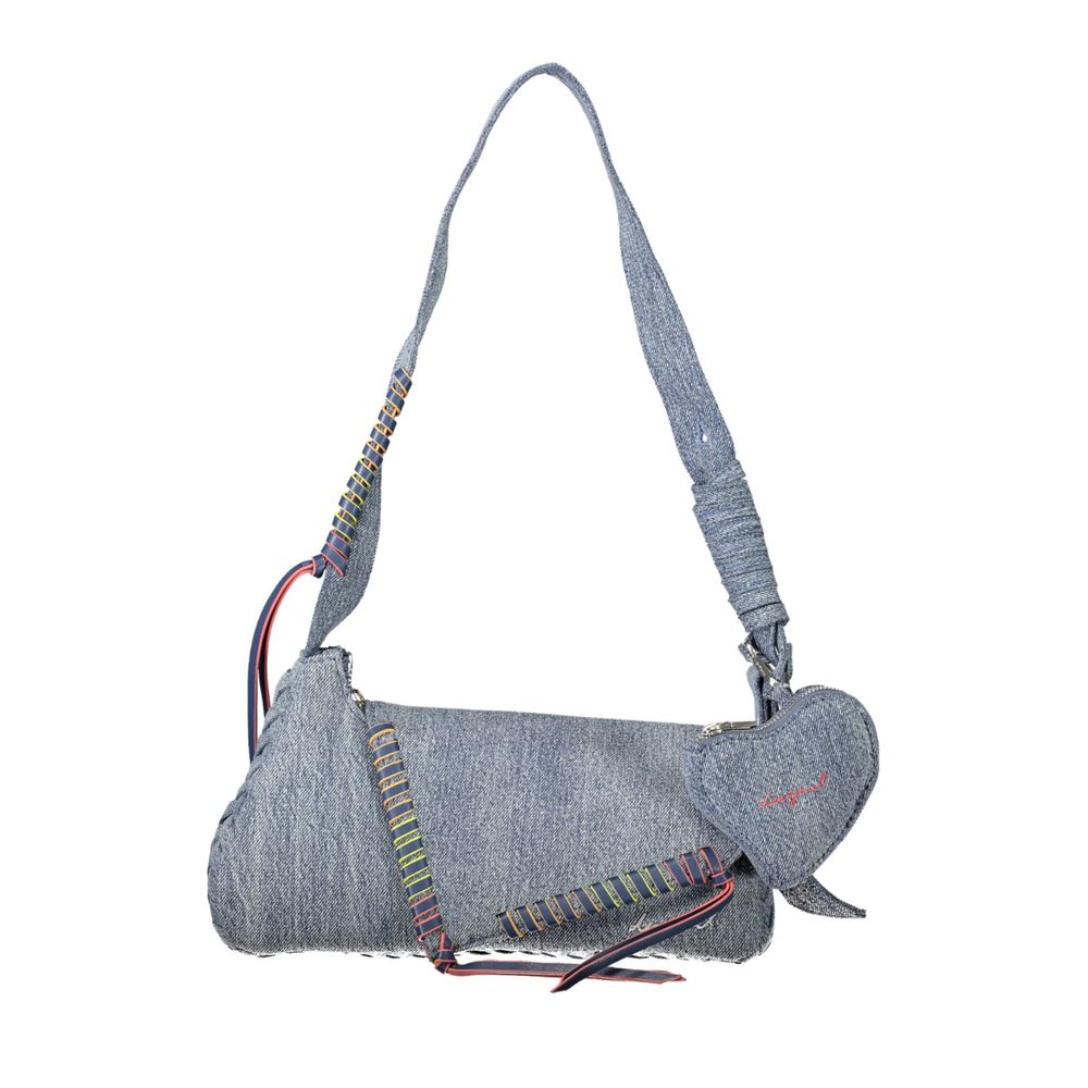Azzurro Baumwoll-Damen-Umhängetasche