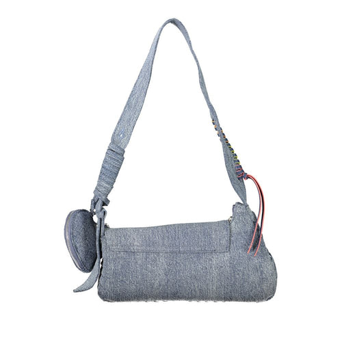 Azzurro Baumwoll-Damen-Umhängetasche