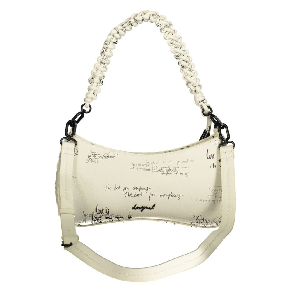Schwarze Handtasche aus Polyethylen