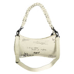 Schwarze Handtasche aus Polyethylen