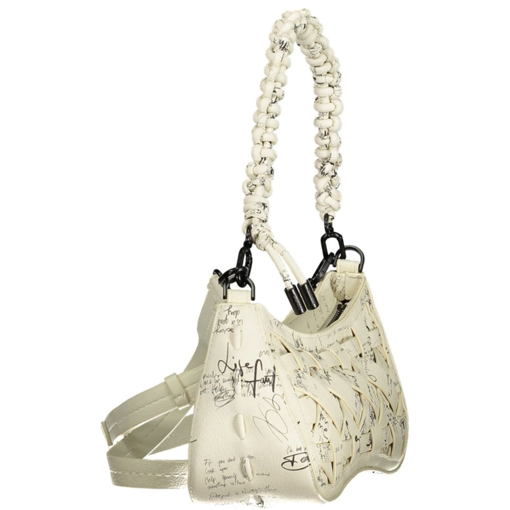 Schwarze Handtasche aus Polyethylen