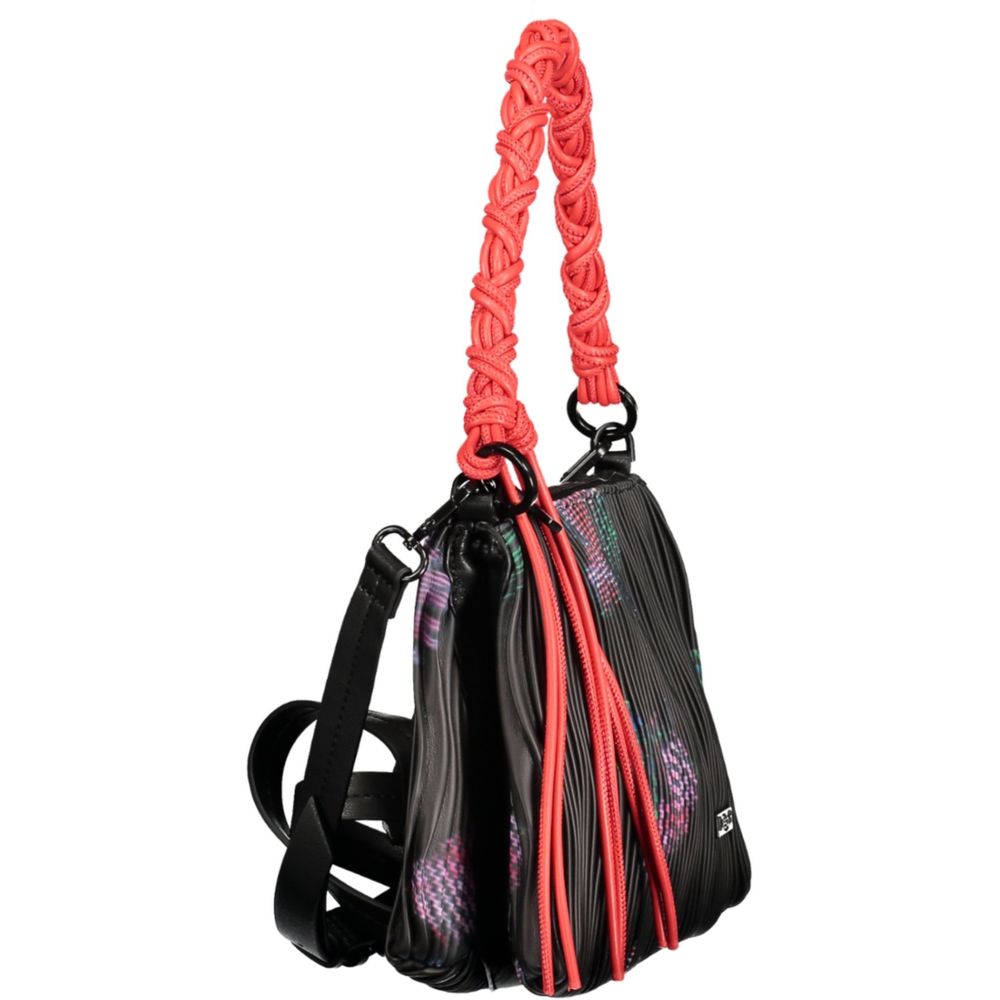 Handtasche aus Nero-Polyurethan für Damen