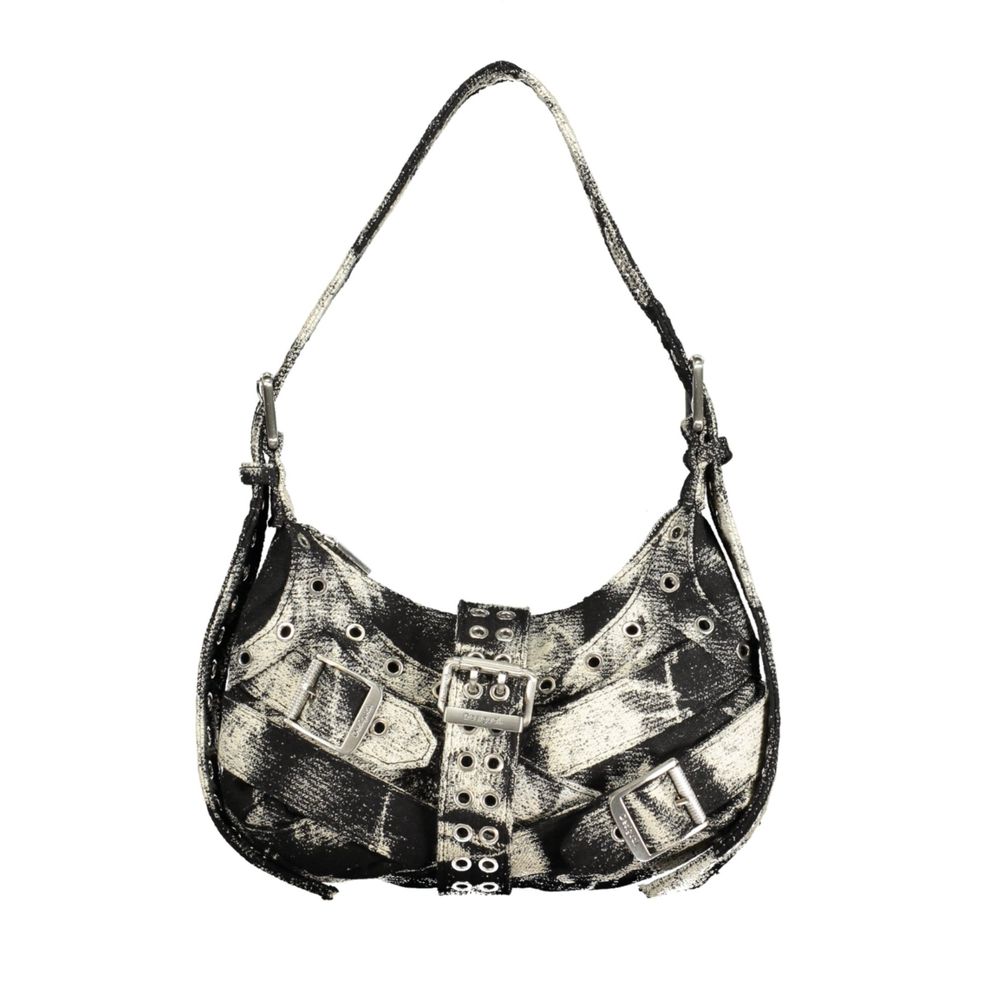 Nero Polyester Damen Mini Bag