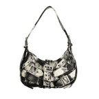 Nero Polyester Damen Mini Bag