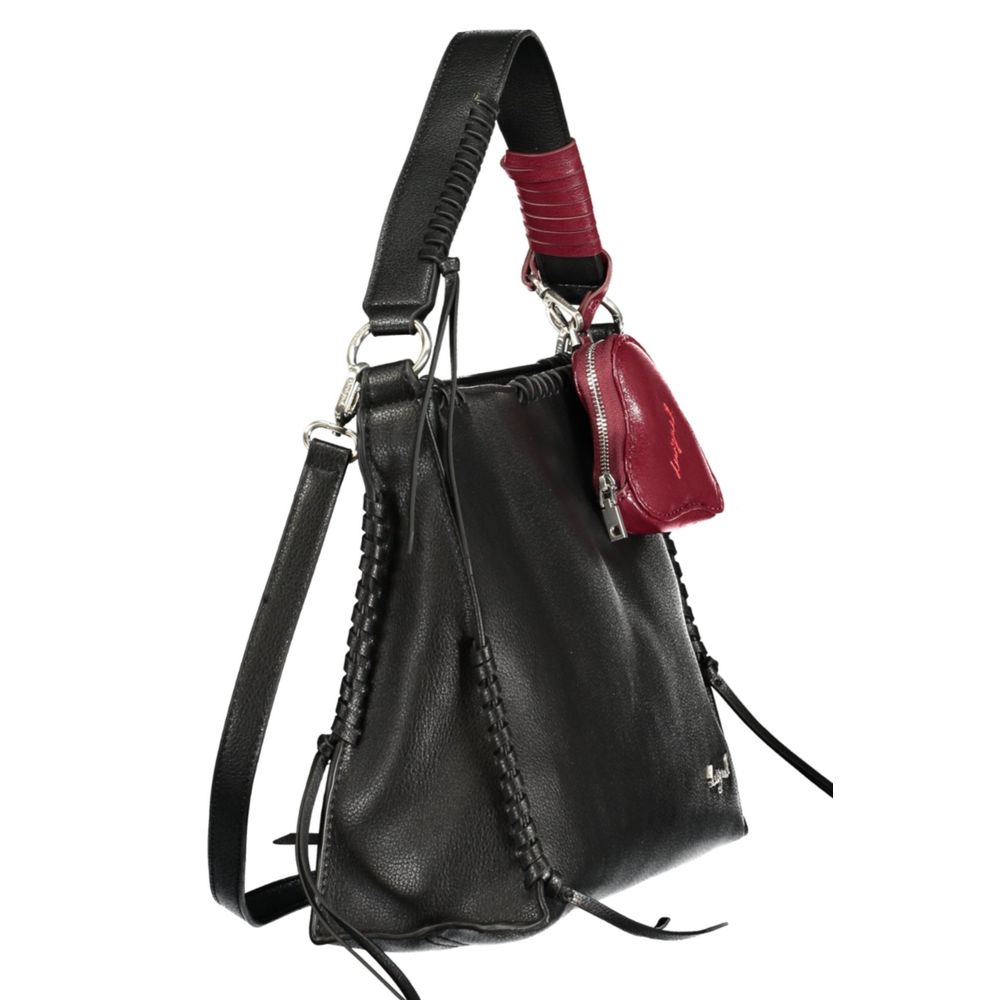 Handtasche aus Nero-Polyurethan für Damen