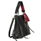 Handtasche aus Nero-Polyurethan für Damen