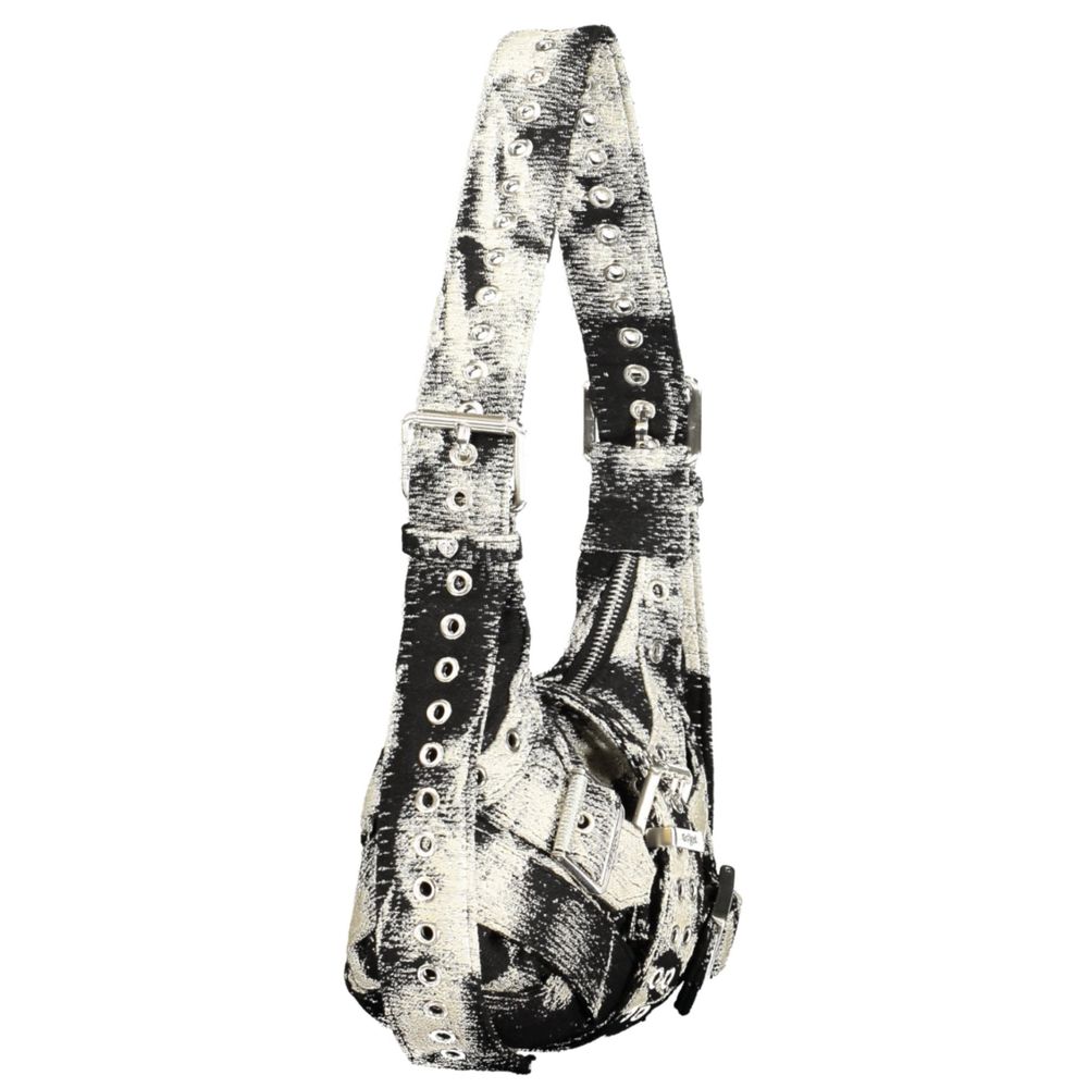 Nero Polyester Damen Mini Bag