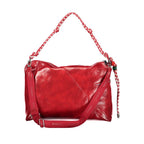 Rote Damen-Handtasche aus Polyurethan