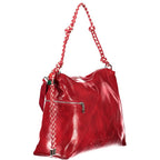 Rote Damen-Handtasche aus Polyurethan