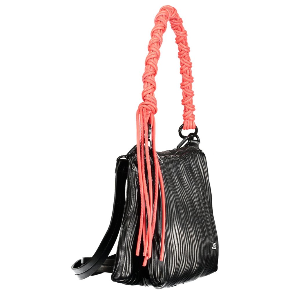 Handtasche aus Nero-Polyurethan für Damen