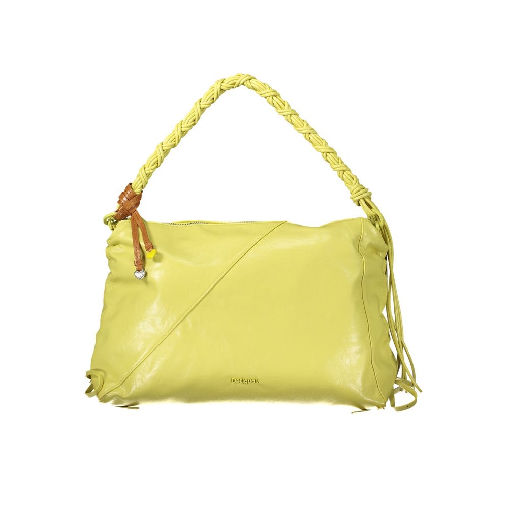 Gelbe Handtasche aus Polyethylen