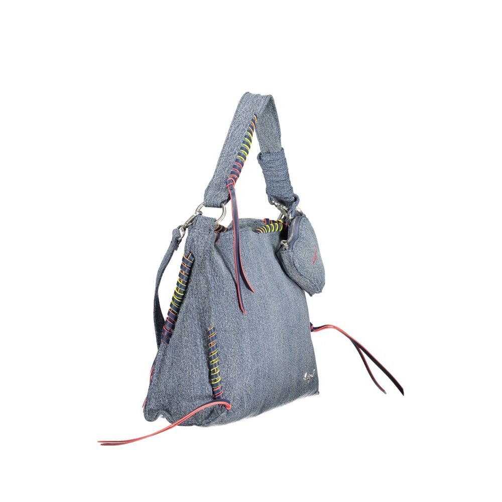 Azzurro Baumwoll-Damen-Tasche
