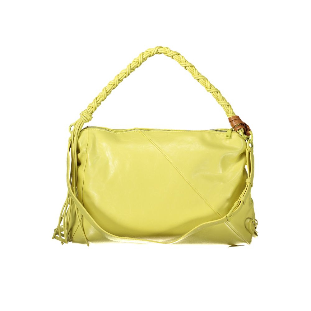 Gelbe Handtasche aus Polyethylen