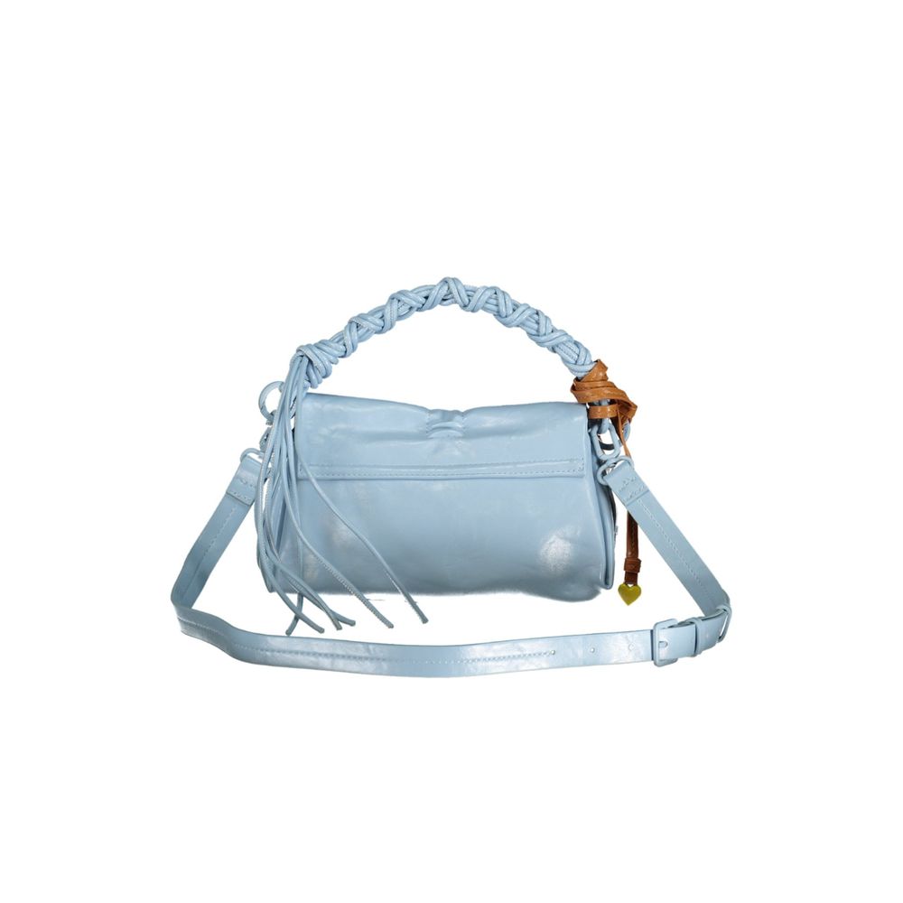 Azzurro Polyurethan Mini-Tasche für Damen