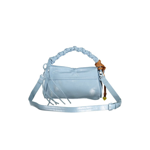 Azzurro Polyurethan Mini-Tasche für Damen