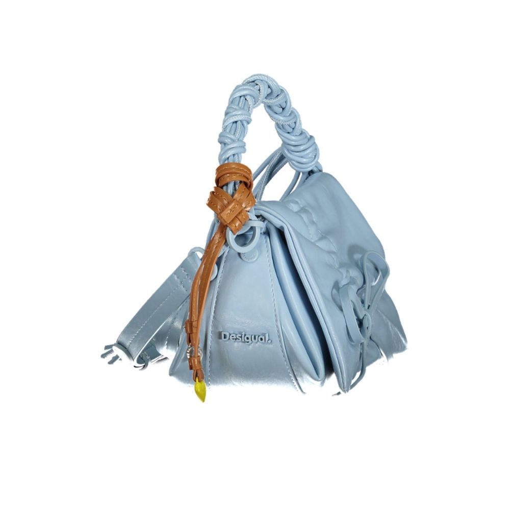 Azzurro Polyurethan Mini-Tasche für Damen