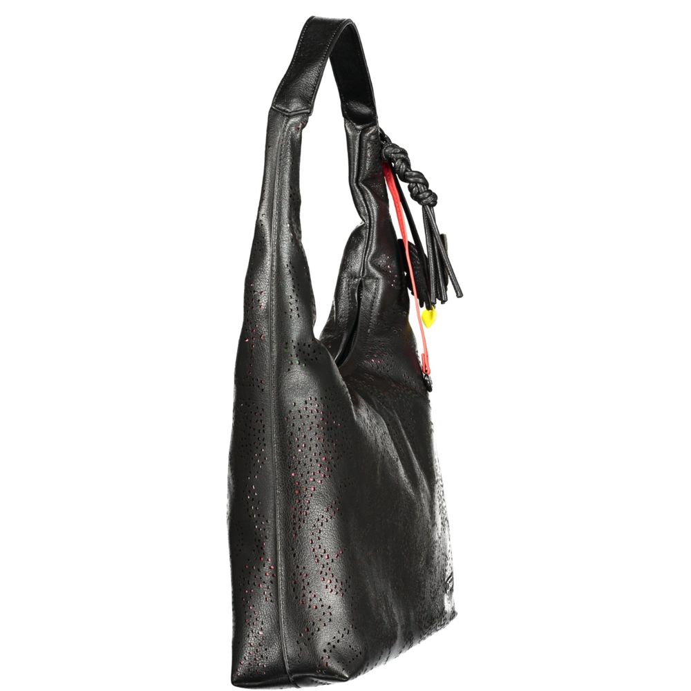 Handtasche aus Nero-Polyurethan für Damen