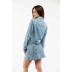 Multicolor Cotton Casual Dress