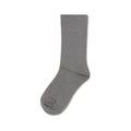 Graue Seidensocken