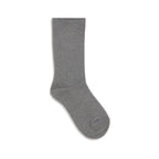 Graue Seidensocken