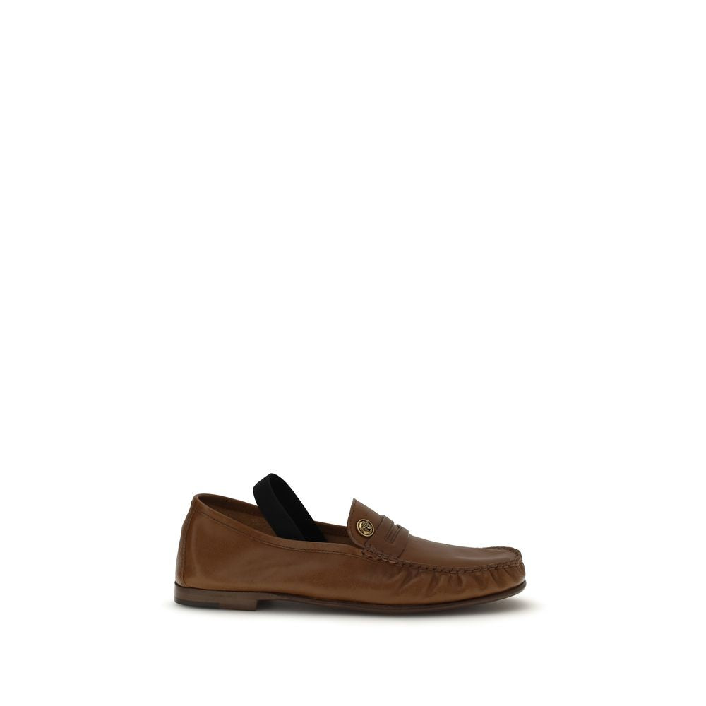 Braune Lammleder-Loafer Ovis Aries Aries