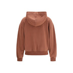 Brauner Baumwoll-Sweatshirt