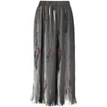 Schwarzer Damenrock aus Polyester
