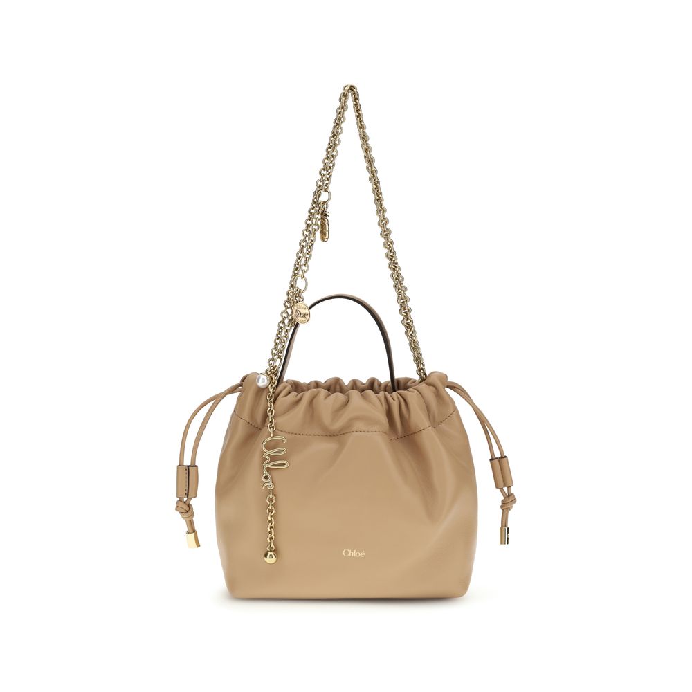 Beige Lamm Ovis Aries Aries Schultertasche