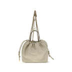 Beige Lamm Ovis Aries Aries Schultertasche