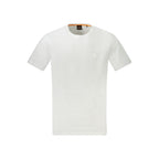 Weißes Baumwoll-T-Shirt für Herren