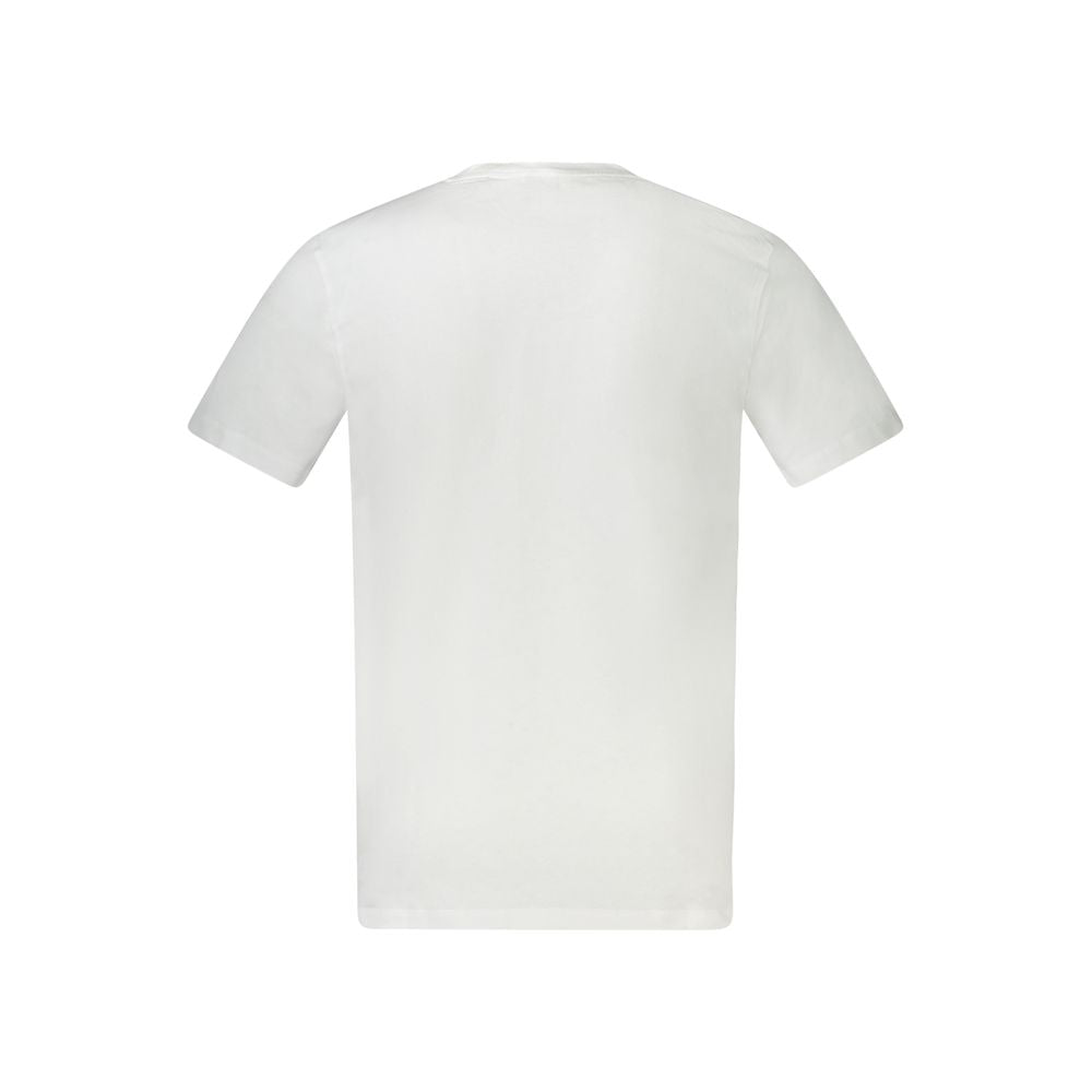 Weißes Baumwoll-T-Shirt für Herren