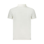 Bianco Baumwoll-Herrenpoloshirt