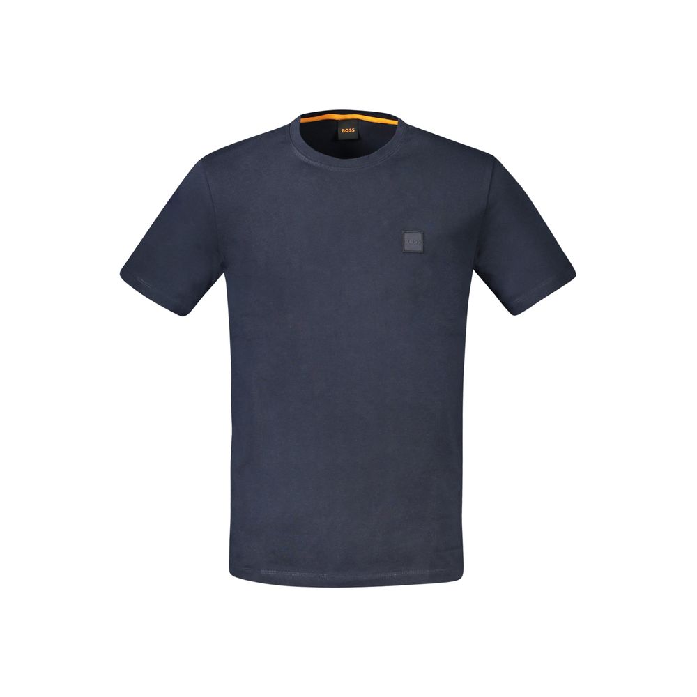 Blu Baumwoll-T-Shirt für Herren