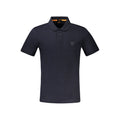 Blaues Baumwoll-Poloshirt für Herren