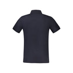 Blaues Baumwoll-Poloshirt für Herren