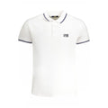 Bianco Baumwoll-Herrenpoloshirt