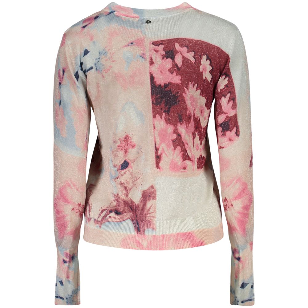 Rosa Viscose Damen Pullover