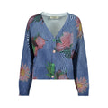 Desigual Blaue Strickjacke