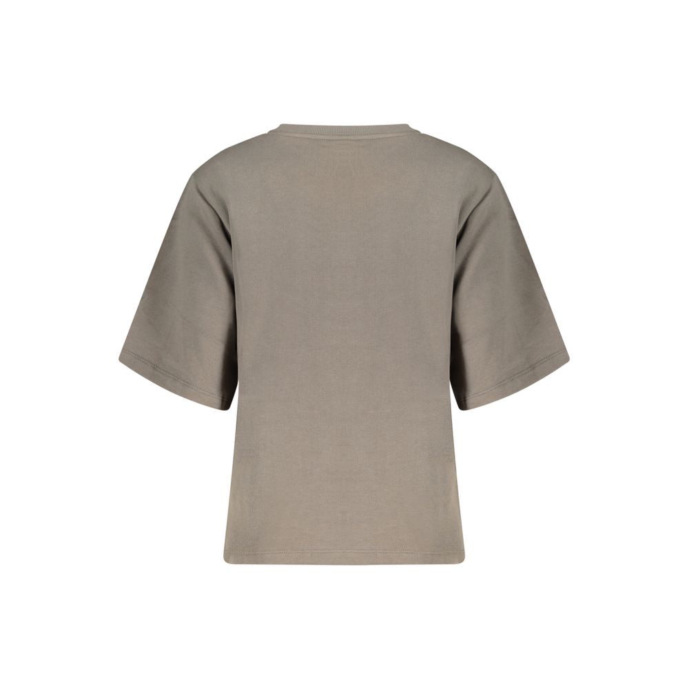 Grigio Baumwoll-Sweatshirt für Damen