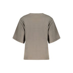 Grigio Baumwoll-Sweatshirt für Damen
