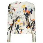 Weißes Damen-T-Shirt aus Viskose