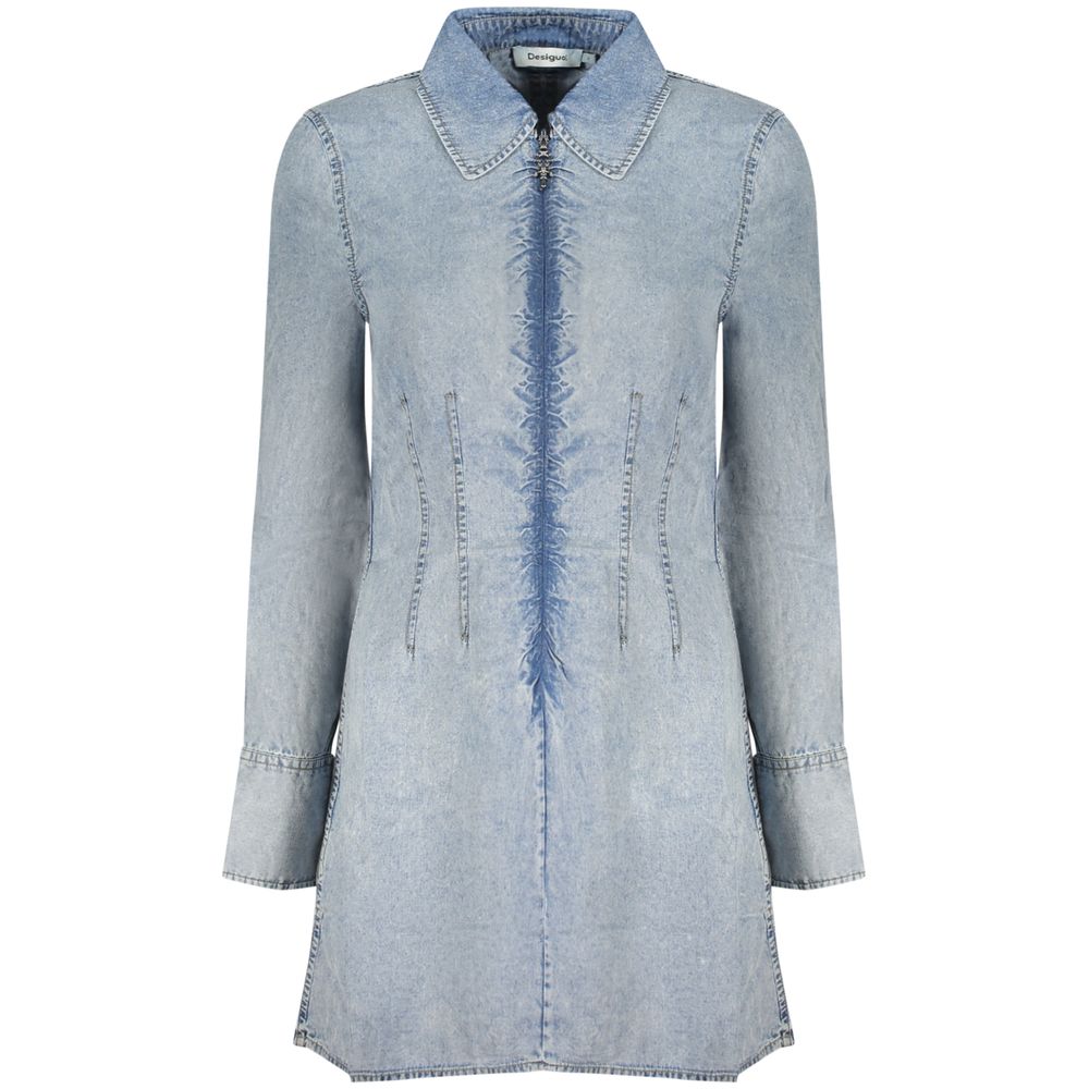 Azzurro Lyocell Damenkleid