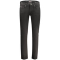 Schwarze Herren-Jeans aus Baumwolle