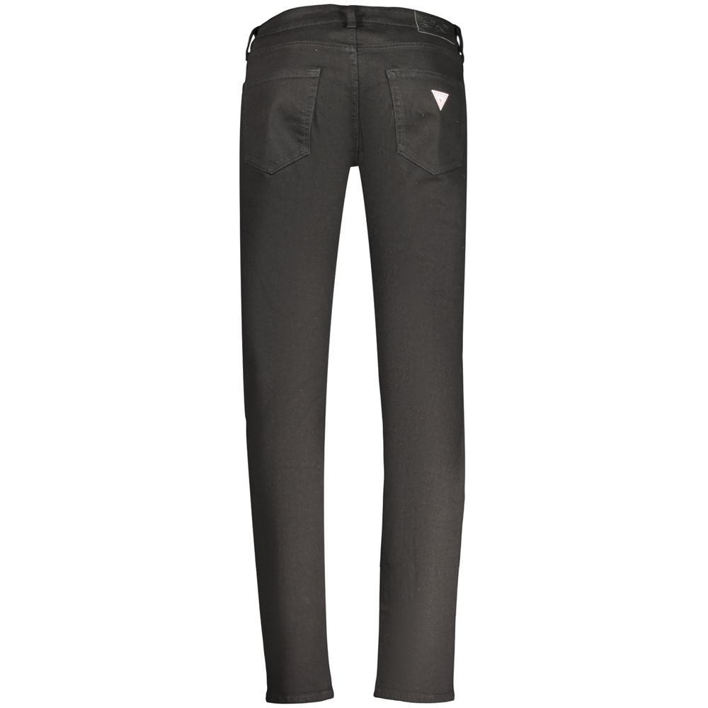 Schwarze Herren-Jeans aus Baumwolle