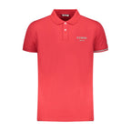 Rotes Baumwoll-Poloshirt für Herren