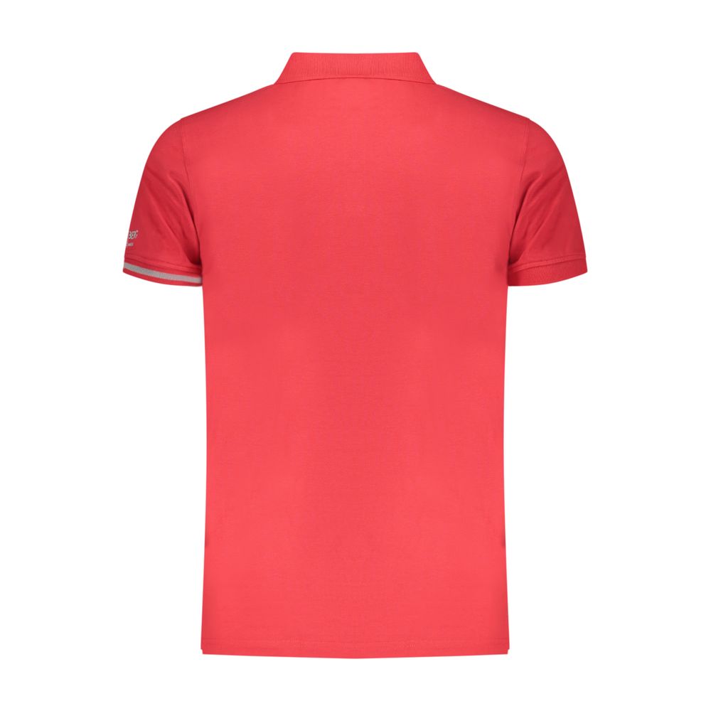 Rotes Baumwoll-Poloshirt für Herren Iceberg